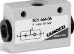 SCS-668-06梭閥，CAMOZZI單向閥中文資料