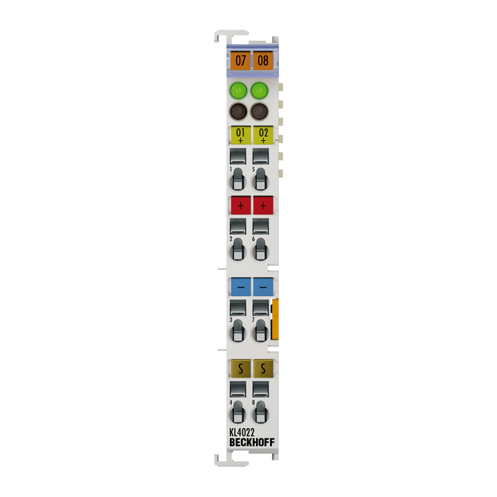 德國EtherCAT 耦合器EK1100的技術數據